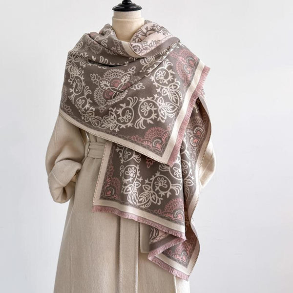 Women's Oversized Winter Scarf - Ultra Soft & Warm Plush Shawl Wrap Gift