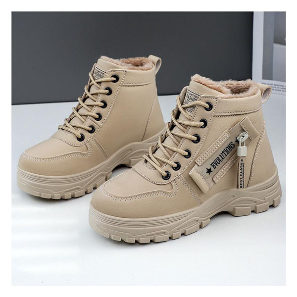 Women's Winter Snow Boots: Fleece-Lined, Waterproof & Comfortable Mid-Calf Boots Shoes