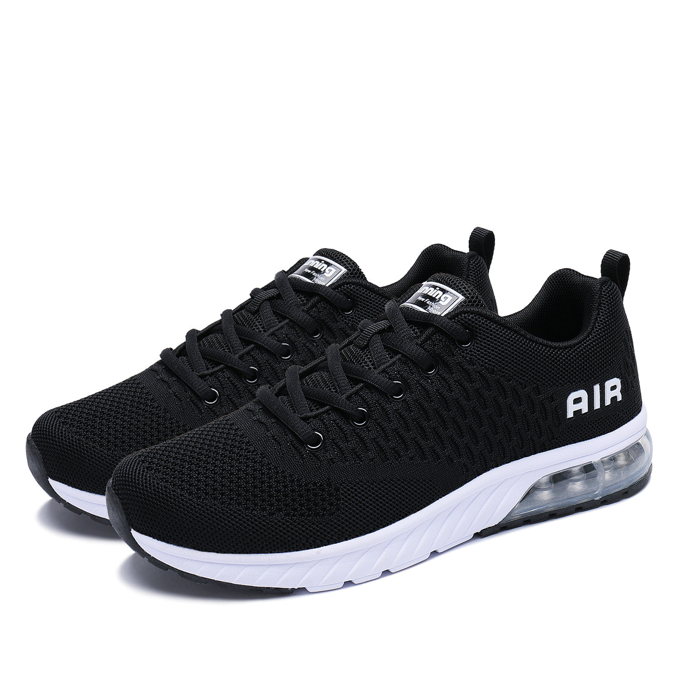 Ladies Stretch Knit Sneakers Breathable Sports Tennis