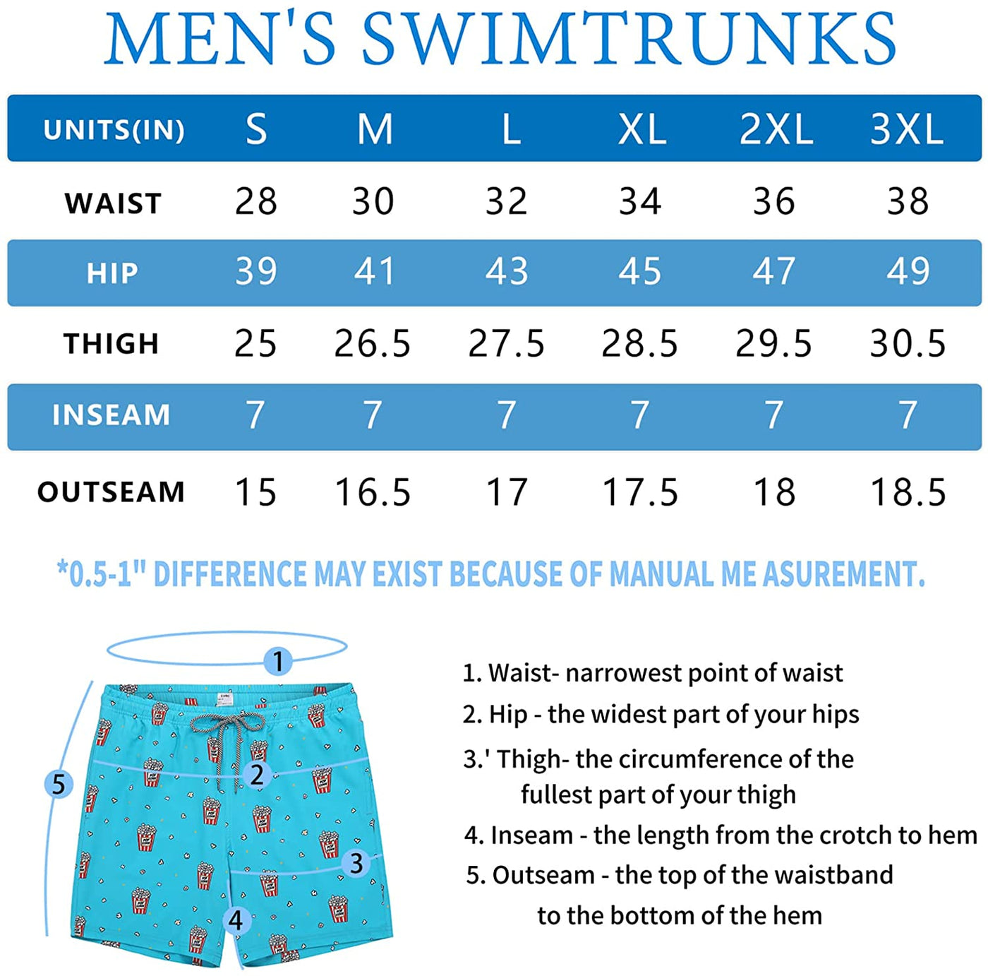 Men's swimming trunks quick dry beach shorts