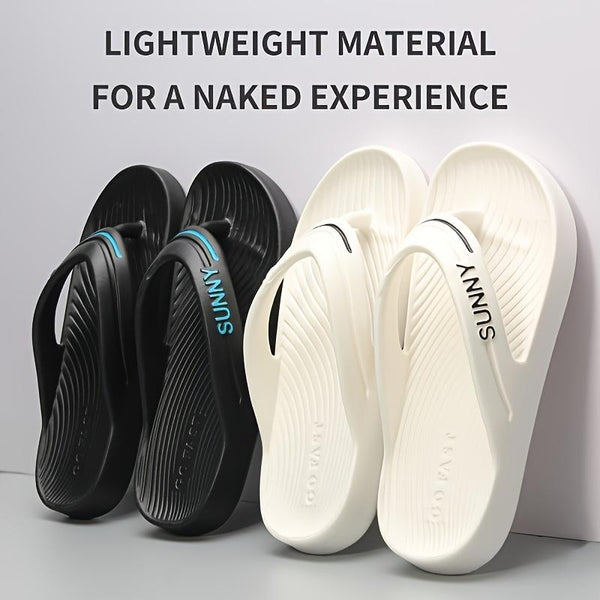 Women Men Flip Flops - EVA Beach Sandals, Non-Slip Summer Slippers for Pool
