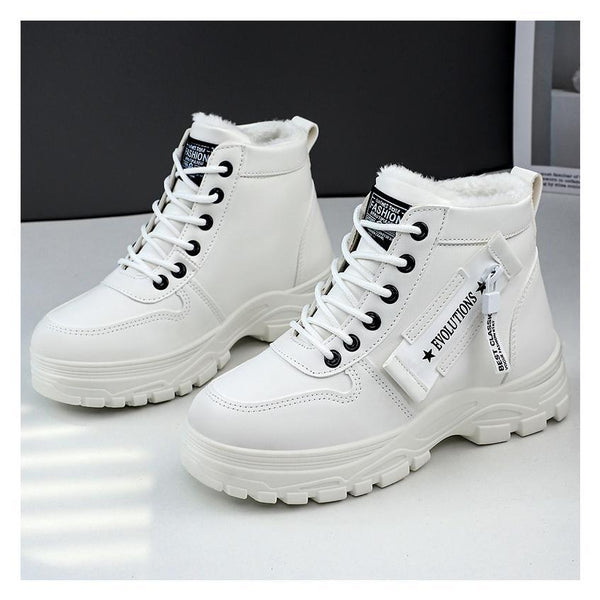 Women's Winter Snow Boots: Fleece-Lined, Waterproof & Comfortable Mid-Calf Boots Shoes