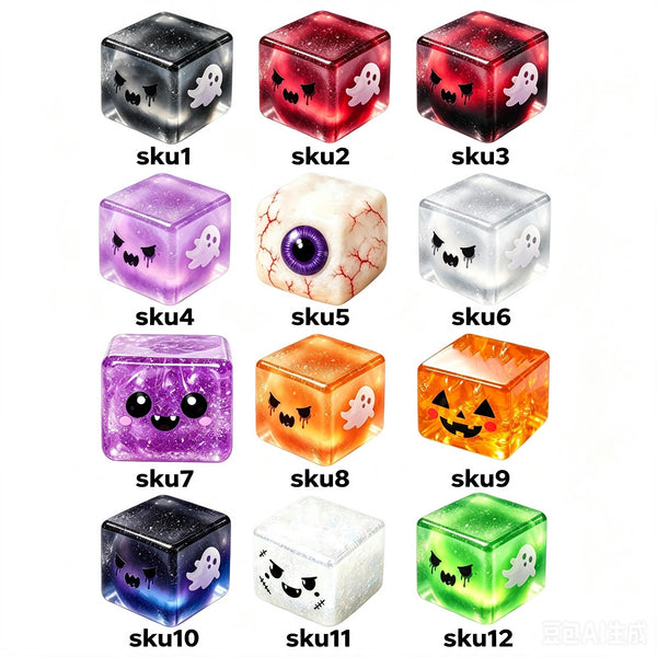 Sparkly Dumpling Squishy Toy – Stress Relief Fidget Toys for Adults Slow Rising