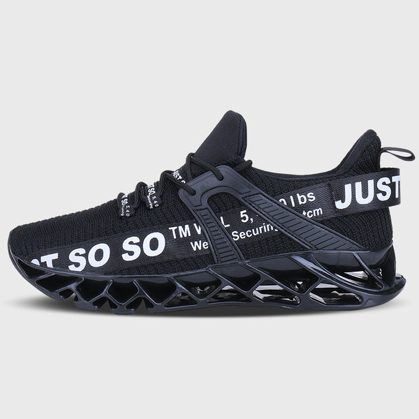 JUST SO SO | Men's Blade Running Shoes – 3rd Gen Shock-Absorbing Sneakers